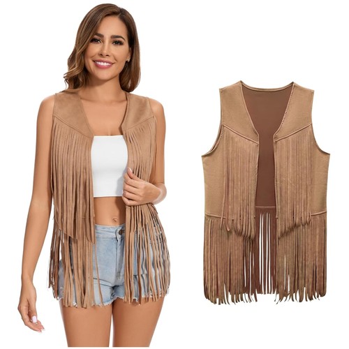 Hippie weste damen 70er - weste,