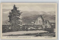 12028535 - Hochvogesen - von den Franzosen zersch. Haus WK I AK Truemmerort