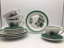 je 1x 3tlg. Kaffeegedeck