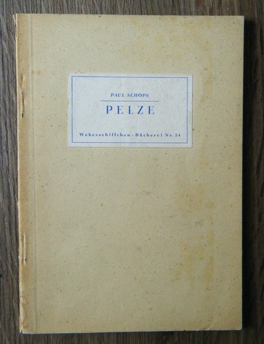 Paul schöps pelze mit - schöps,