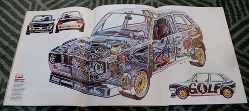 Betti poster rallye - betti, vw