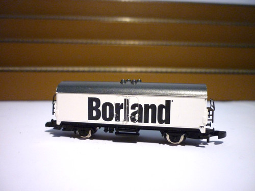 Werbewagen borland miba - borland,,