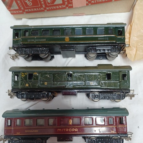 Märklin dreiwagen 342 - märklin, 344