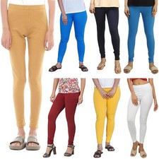 Baumwoll-Leggings knöchellang