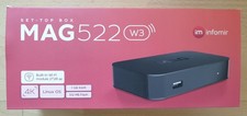 Mag 522 w3 IPTV Box Infomir - 4K - LINUX OS + OVP