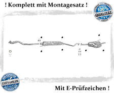 Auspuffanlage für Opel Astra