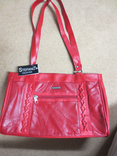 Stefano Damen Lederhandtasche