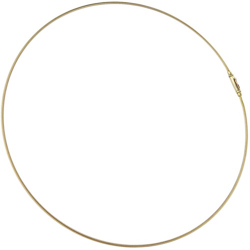 Chain omega hoop 750 yellow - chain/omega,