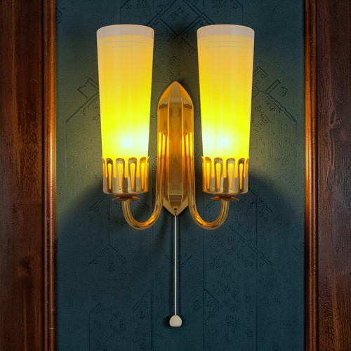 50er jahre rockabilly - jahre, lampe