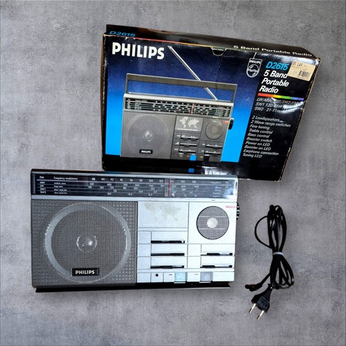 Philips d2615 am fm radio - am/fm,