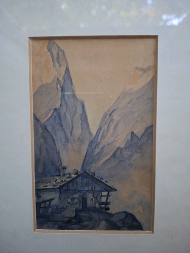 Aquarell original gemälde - aquarell,