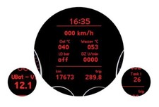 E-MFA Ladedruck Öltemperatur
