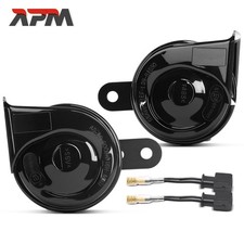 2x Schneckenhorn Horn Hupe