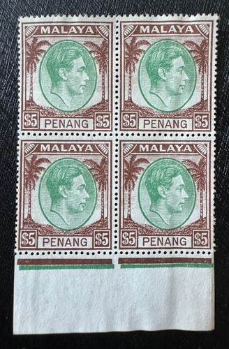 Malaya penang 1949 kgvi - penang,