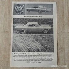Opel diplomat coupe 1965 - diplomat,