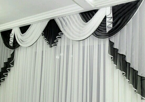 Querbehang deko gardine - querbehang,, deko-gardine