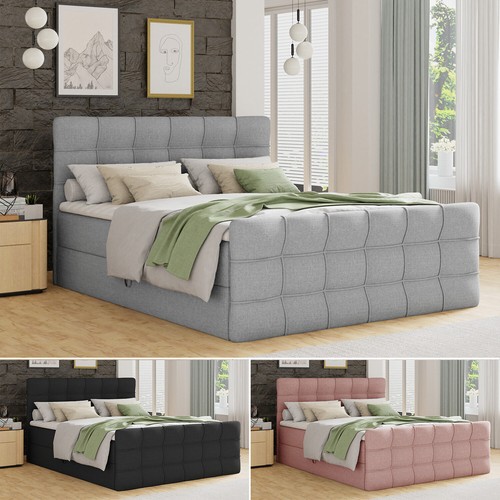 Boxspringbett best lux mit - boxspringbett,