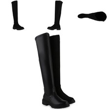 Damen Overknees Stiefel