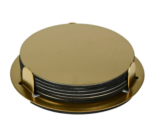 Untersetzer goldfarben