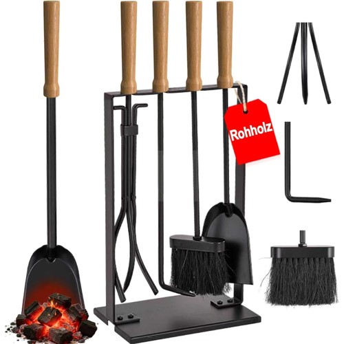 Kaminbesteck set tlg - set, 5-tlg