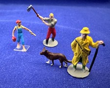 ältere Figuren Eisenbahn Modellbau Merten u. Preiser HO 20 mm