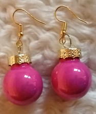 Ohrringe Weihnachtsbaumkugel