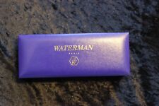 Waterman Paris Werbefüllfederhalter mit Etui mit Samt Füllung Made in France