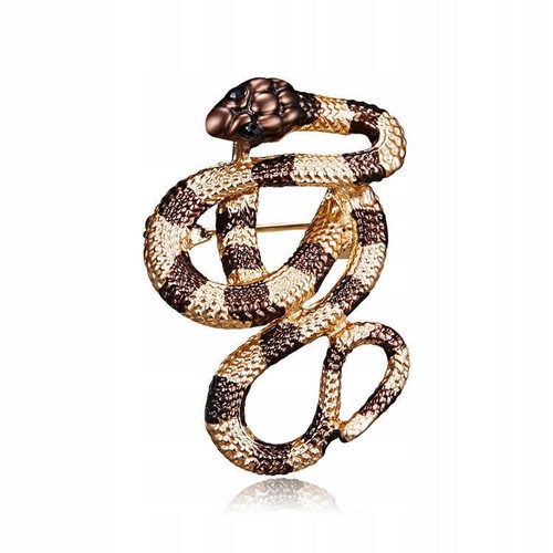 Pinets brosche gold schlange - pinets,