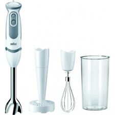 Braun MQ 5207 WH MultiQuick 5V Stabmixer weiß/grau Turbo Funktion 1000 Watt NEU