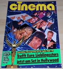 Filmzeitschrift  "Cinema" Februar 1988 (2.88), Heft 117, Tanz der Teufel 2,