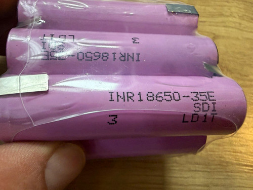 18650 ion akkupack - 6x,