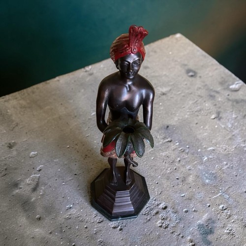 Bronze figur mohr maure - bronze,
