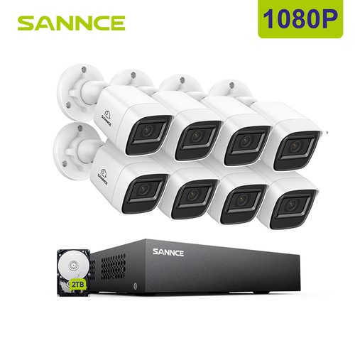 Sannce 1080p cctv überwachung - 1080p,