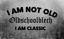 Aufkleber Classic Car Auto Sticker Tuning JDM Decal LKW Oldtimer Oldschool