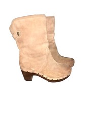 UGG 3204 Lynnea Clog Tan Suede