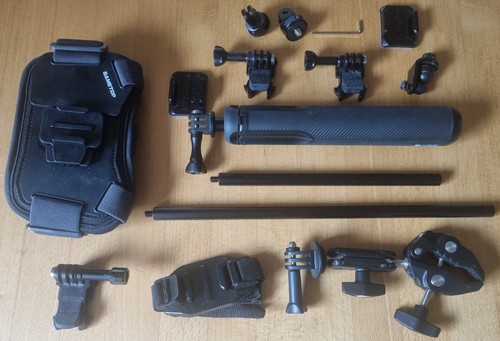 Neuwertiges gopro zubehör set - zubehör,