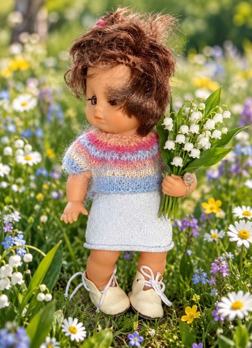 Pullover für 19cm puppe - pullover,