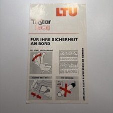 Safety Card LTU Lockheed