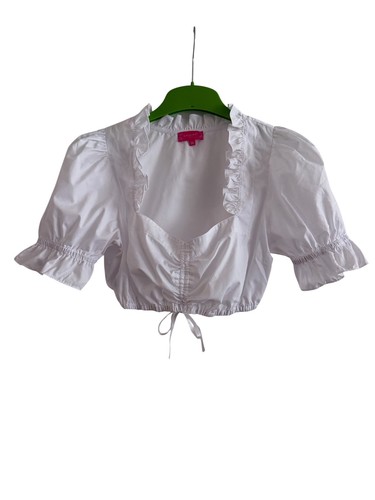 Krüger madl dirndlbluse weiß - dirndlbluse,