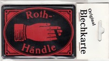 Plakette Metall 11x8 cm - ROTH