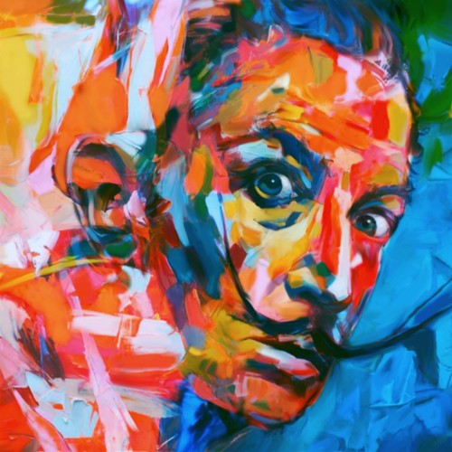 Pop art motiv salvador - art,