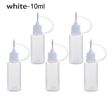 10 ml Nadelspitze leer Kunststoff flüssige Tropferflaschen Präzisionsfüller 2/5/10 STCK.