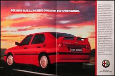 Alfa Romeo 33 Boxer 16 V Q.v..... originale aus Werbung 1990