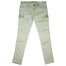 edc ESPRIT Damen Stretch Jeans Hose Cargo Slim Fit Outdoor low 38 M W30 L32 grau