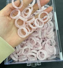 Vintage Stil Rosenquarz Ring
