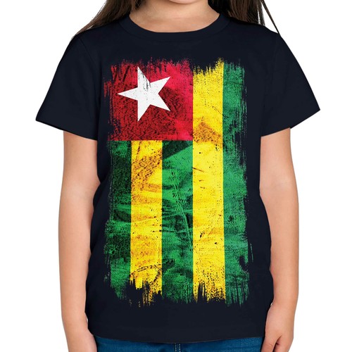 Togo grunge flagge kinder - togo,