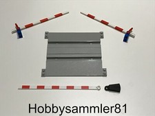 Lego Schranke Bahnübergang 4,5 9V 12V Eisenbahn Zug Lok Train Bahnschranke