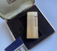 SAFFA 21 Feuerzeug Vergoldet