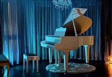 Flügel Schimmel 150 E in weiß poliert