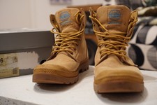 Palladium Boots 46 Leder Waterproof Dessert boots beige